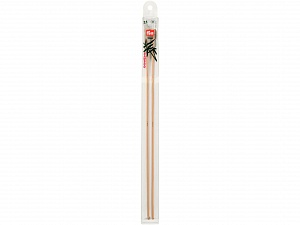 2.5 mm (US 1) Single-pointed knitting pins with knob. Material: Bamboo. Length: 33 cm. 2.5 mm (US 1) Brand PRYM, Yarn Thickness Other, acs-717