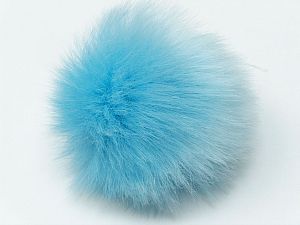 Diameter around 7cm (3&) Brand Ice Yarns, Baby Blue, acs-1469