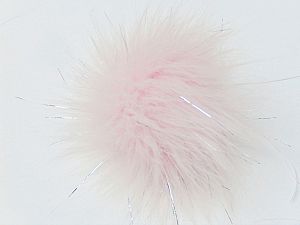 Diameter around 7cm (3&) Brand Ice Yarns, Baby Pink, acs-1494