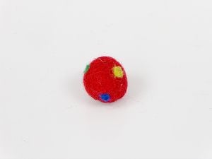 26 balls of Felt PomPoms Diameter is 2 cm. Multicolor, Brand Ice Yarns, acs-1533 