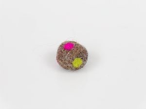 26 balls of Felt PomPoms Diameter is 2 cm. Multicolor, Brand Ice Yarns, acs-1534 