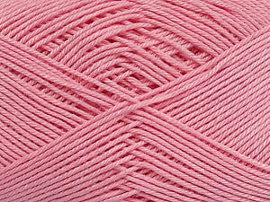 Ne: 8/4. Nm 14/4 Fiber Content 100% Mercerised Cotton, Light Pink, Brand Ice Yarns, Yarn Thickness 2 Fine Sport, Baby, fnt2-49608