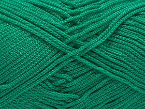 Width is 2-3 mm Fiber Content 100% Polyester, Brand Ice Yarns, Green, fnt2-51073