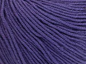 Fiber Content 60% Cotton, 40% Acrylic, Purple, Brand Ice Yarns, Yarn Thickness 2 Fine Sport, Baby, fnt2-51212