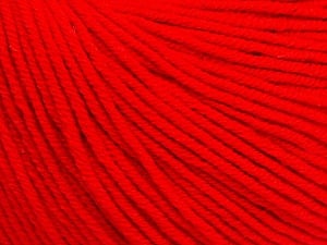 Fiber Content 60% Cotton, 40% Acrylic, Red, Brand Ice Yarns, Yarn Thickness 2 Fine Sport, Baby, fnt2-51229