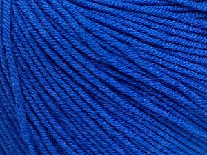 Fiber Content 60% Cotton, 40% Acrylic, Brand Ice Yarns, Dark Blue, Yarn Thickness 2 Fine Sport, Baby, fnt2-51234