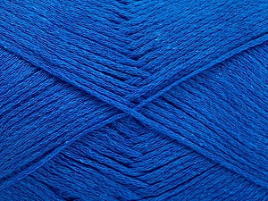Composition 100% Coton, Royal Blue, Brand Ice Yarns, Yarn Thickness 2 Fine Sport, Baby, fnt2-51348