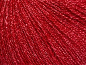 Fiber Content 65% Merino Wool, 35% Silk, Red, Brand Ice Yarns, Yarn Thickness 1 SuperFine Sock, Fingering, Baby, fnt2-51459
