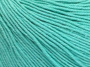Fiber Content 60% Cotton, 40% Acrylic, Mint Green, Brand Ice Yarns, Yarn Thickness 2 Fine Sport, Baby, fnt2-51566