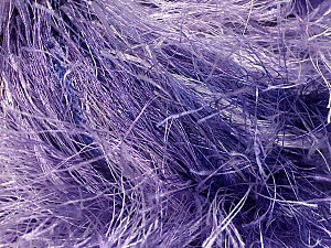 Fiber Content 100% Polyester, Lilac Shades, Brand Ice Yarns, Yarn Thickness 6 SuperBulky Bulky, Roving, fnt2-51607 