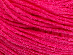 Composition 50% Coton, 50% Acrylique, Neon Pink, Brand Ice Yarns, Yarn Thickness 3 Light DK, Light, Worsted, fnt2-51723