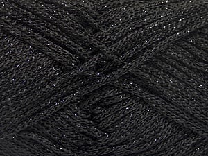 Width is 2-3 mm Fiber Content 100% Polyester, Brand Ice Yarns, Black, fnt2-51850