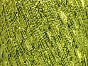Trellis Fiber Content 100% Polyester, Light Green, Brand Ice Yarns, Yarn Thickness 5 Bulky Chunky, Craft, Rug, fnt2-51883