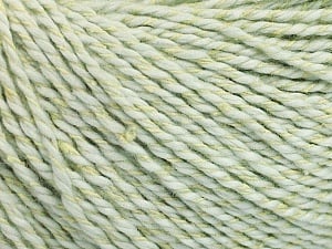 Fiber Content 68% Cotton, 32% Silk, Light Mint Green, Brand Ice Yarns, Yarn Thickness 2 Fine Sport, Baby, fnt2-51931