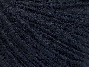 Composition 60% Acrylique, 40% Laine, Navy, Brand Ice Yarns, Yarn Thickness 3 Light DK, Light, Worsted, fnt2-51970 