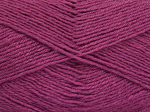 Composition 60% Laine mérinos, 40% Acrylique, Brand Ice Yarns, Dark Orchid, Yarn Thickness 2 Fine Sport, Baby, fnt2-52355