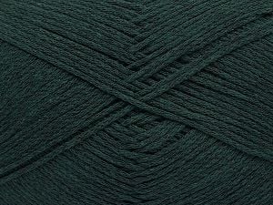 Composition 100% Coton, Brand Ice Yarns, Dark Green, Yarn Thickness 2 Fine Sport, Baby, fnt2-52364