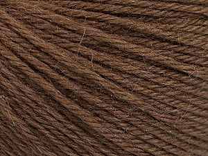 Composition 55% Baby Alpaga, 45% Superwash Extrafine Merino Wool, Brand Ice Yarns, Brown, Yarn Thickness 3 Light DK, Light, Worsted, fnt2-52762