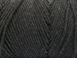 Items made with this yarn are machine washable & dryable. Fiber Content 100% Dralon Acrylic, Brand Ice Yarns, Anthracite Black, Yarn Thickness 4 Medium Worsted, Afghan, Aran, fnt2-52949