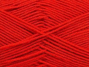 Fiber Content 50% Bamboo, 50% Acrylic, Tomato Red, Brand Ice Yarns, Yarn Thickness 2 Fine Sport, Baby, fnt2-53093