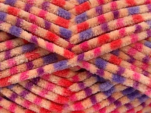 İçerik 100% Mikro Fiber, Purple, Pink, Orange, Lilac, Brand Ice Yarns, Dark Cream, Yarn Thickness 4 Medium Worsted, Afghan, Aran, fnt2-53119