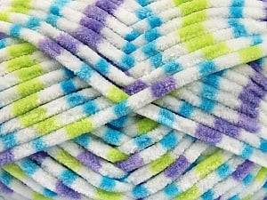 İçerik 100% Mikro Fiber, White, Turquoise, Neon Green, Lilac, Brand Ice Yarns, Yarn Thickness 4 Medium Worsted, Afghan, Aran, fnt2-53123