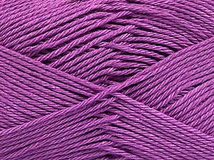 Composition 100% Coton mercerisé, Lilac, Brand Ice Yarns, Yarn Thickness 2 Fine Sport, Baby, fnt2-53806