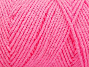 Items made with this yarn are machine washable & dryable. Fiber Content 100% Dralon Acrylic, Pink, Brand Ice Yarns, Yarn Thickness 4 Medium Worsted, Afghan, Aran, fnt2-54427