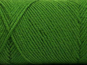 Fiber Content 50% Wool, 50% Acrylic, Brand Ice Yarns, Green, Yarn Thickness 3 Light DK, Light, Worsted, fnt2-56433