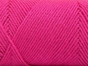Fiber Content 50% Wool, 50% Acrylic, Pink, Brand Ice Yarns, Yarn Thickness 3 Light DK, Light, Worsted, fnt2-56440