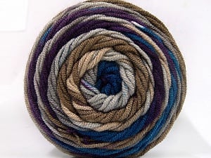 İçerik 100% Akrilik, Purple, Brand Ice Yarns, Camel, Blue, Yarn Thickness 4 Medium Worsted, Afghan, Aran, fnt2-58028