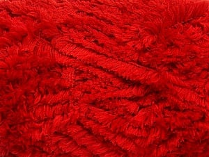 Fiber Content 100% Micro Fiber, Red, Brand Ice Yarns, Yarn Thickness 6 SuperBulky Bulky, Roving, fnt2-58820