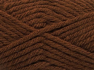 Fiber Content 100% Acrylic, Brand Ice Yarns, Brown, Yarn Thickness 6 SuperBulky Bulky, Roving, fnt2-59737