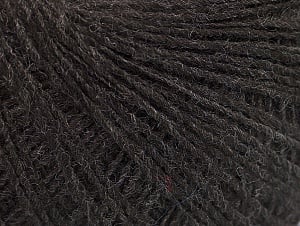 Composition 50% Laine, 50% Acrylique, Brand Ice Yarns, Dark Brown, Yarn Thickness 2 Fine Sport, Baby, fnt2-60005