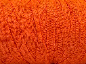 Fiber Content 100% Recycled Cotton, Orange, Brand Ice Yarns, Yarn Thickness 6 SuperBulky Bulky, Roving, fnt2-60125