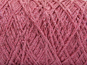 Please be advised that yarn iade made of recycled cotton, and dye lot differences occur. Fiber Content 90% Cotton, 10% Metallic Lurex, Light Pink, Brand Ice Yarns, Yarn Thickness 4 Medium Worsted, Afghan, Aran, fnt2-60139