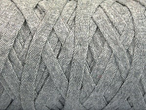 Fiber Content 100% Recycled Cotton, Light Grey, Brand Ice Yarns, Yarn Thickness 6 SuperBulky Bulky, Roving, fnt2-60397