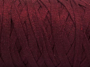 Fiber Content 100% Recycled Cotton, Maroon, Brand Ice Yarns, Yarn Thickness 6 SuperBulky Bulky, Roving, fnt2-60400