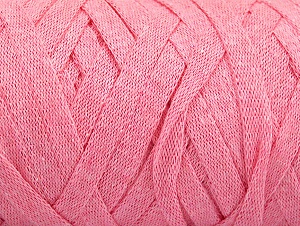 Fiber Content 100% Recycled Cotton, Light Pink, Brand Ice Yarns, Yarn Thickness 6 SuperBulky Bulky, Roving, fnt2-60402