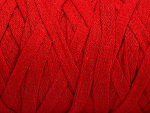 Fiber Content 100% Recycled Cotton, Red, Brand Ice Yarns, Yarn Thickness 6 SuperBulky Bulky, Roving, fnt2-60406