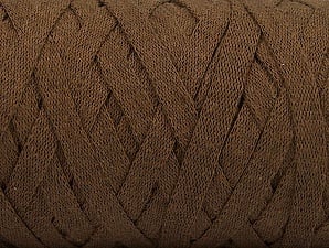 Fiber Content 100% Recycled Cotton, Brand Ice Yarns, Brown, Yarn Thickness 6 SuperBulky Bulky, Roving, fnt2-61087