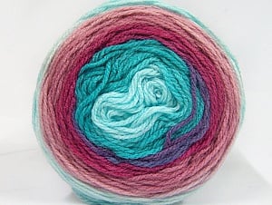 Composition 100% Acrylique haut de gamme, Turquoise, Rose Pink, Purple, Orchid, Mint Green, Brand Ice Yarns, Yarn Thickness 2 Fine Sport, Baby, fnt2-61151 