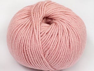 Fiber Content 50% Acrylic, 50% Cotton, Rose Pink, Brand Ice Yarns, Yarn Thickness 2 Fine Sport, Baby, fnt2-62414 