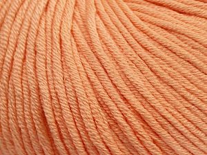 Composition 50% Acrylique, 50% Coton, Light Salmon, Brand Ice Yarns, Yarn Thickness 3 Light DK, Light, Worsted, fnt2-62736
