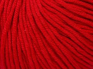 Fiber Content 50% Cotton, 50% Acrylic, Brand Ice Yarns, Dark Red, Yarn Thickness 3 Light DK, Light, Worsted, fnt2-62741