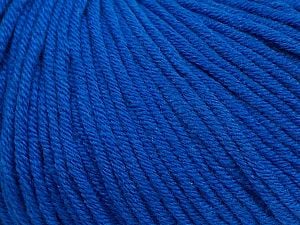 Composition 50% Acrylique, 50% Coton, Brand Ice Yarns, Blue, Yarn Thickness 3 Light DK, Light, Worsted, fnt2-62746