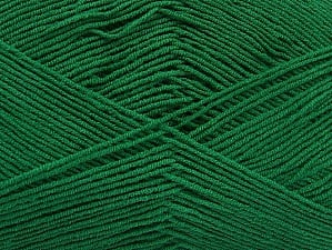 Composition 55% Coton, 45% Acrylique, Brand Ice Yarns, Dark Green, Yarn Thickness 1 SuperFine Sock, Fingering, Baby, fnt2-63114