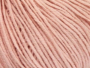 Composition 50% Acrylique, 50% Coton, Powder Pink, Brand Ice Yarns, Yarn Thickness 3 Light DK, Light, Worsted, fnt2-63341