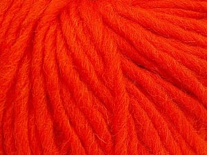 Fiber Content 100% Wool, Orange, Brand Ice Yarns, Yarn Thickness 5 Bulky Chunky, Craft, Rug, fnt2-63345