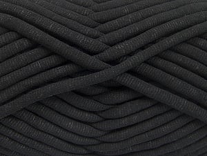 Composition 60% Polyamide, 40% Coton, Brand Ice Yarns, Black, Yarn Thickness 6 SuperBulky Bulky, Roving, fnt2-63416
